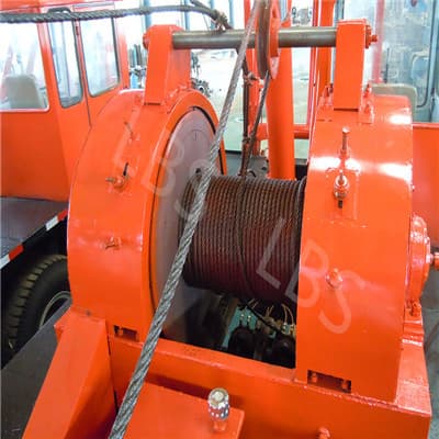 Electric Lifting Winch with Spooling Device